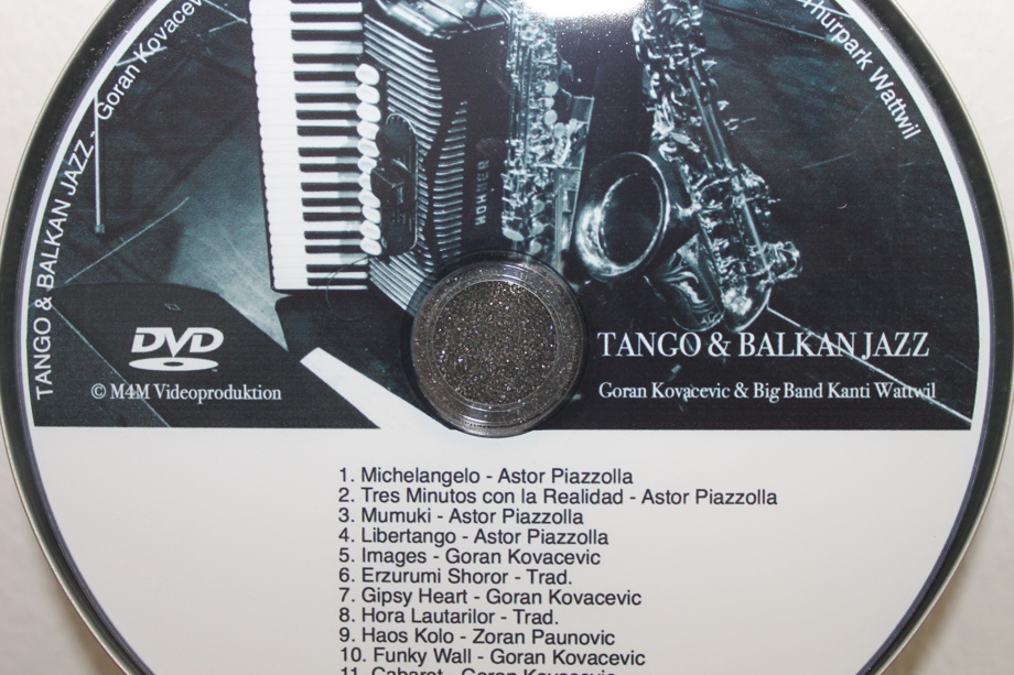 DVD "Tango & Balkan Jazz"