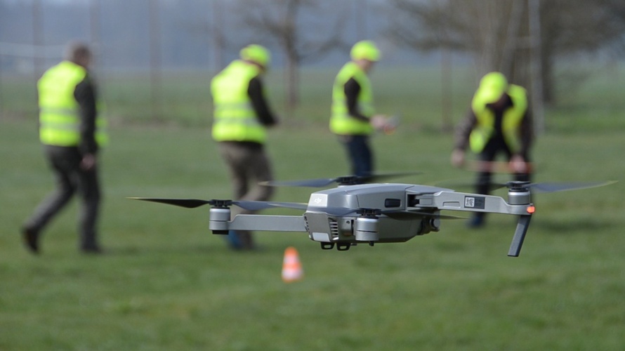 Rehkitzrettung mit Drohnen im Knonaueramt