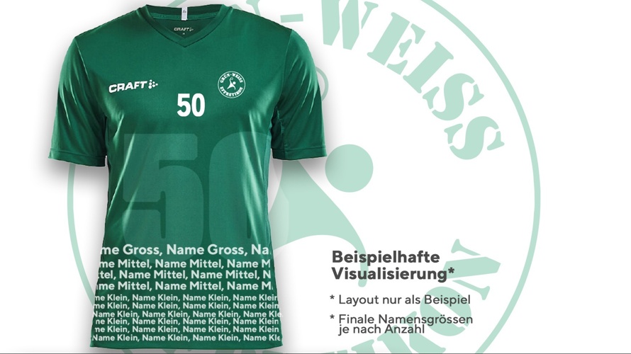 50 Jahre: Alle auf ein HC Grün-Weiss Shirt