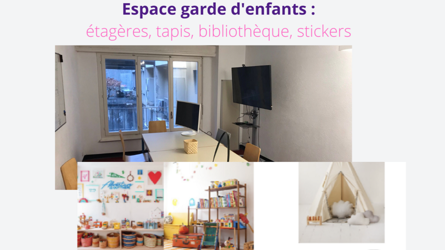 Coworking-garderie solidaire