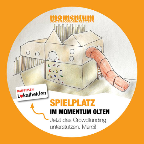 Nächstes Projekt: Indoor-Spielplatz fürs Momentum