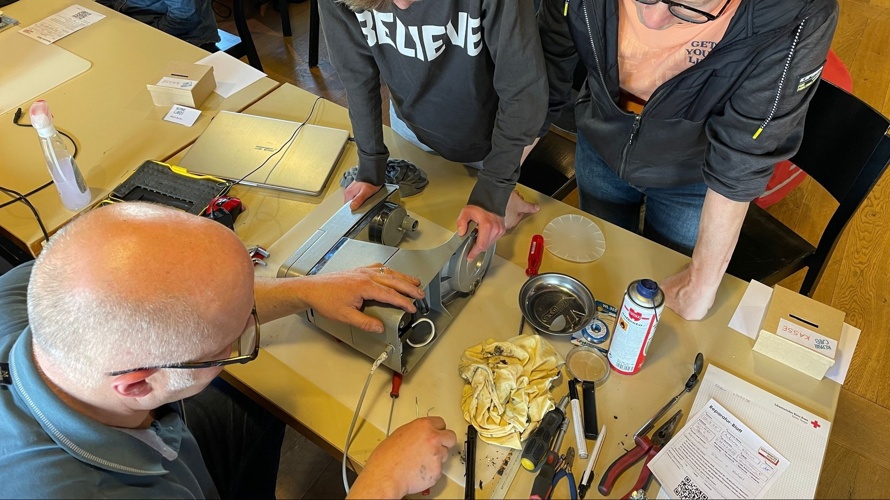 Unterstützung repair Café Arbon