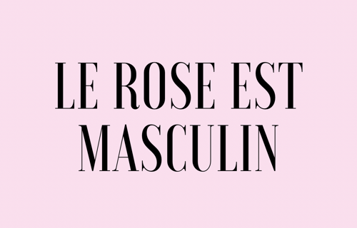 Le rose est masculin - court-métrage de fin d'étude de réalisation