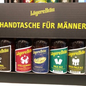 Bier-Handtasche Lägerebräu Wettingen