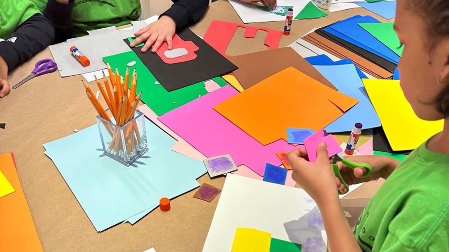 Projekt Pausenplatz Bodengestaltung Schule Walkermatte Biel