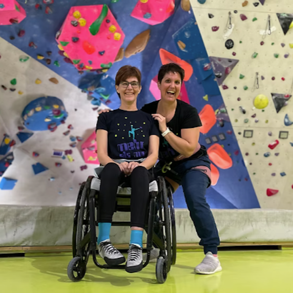 Vortrag zum Thema Inklusion im Klettersport