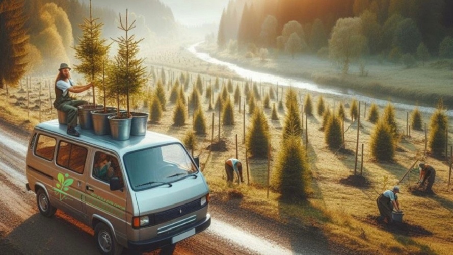 Mobil für den Umweltschutz