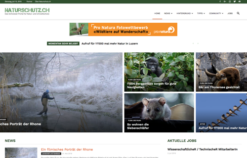 naturschutz.ch wird neu!