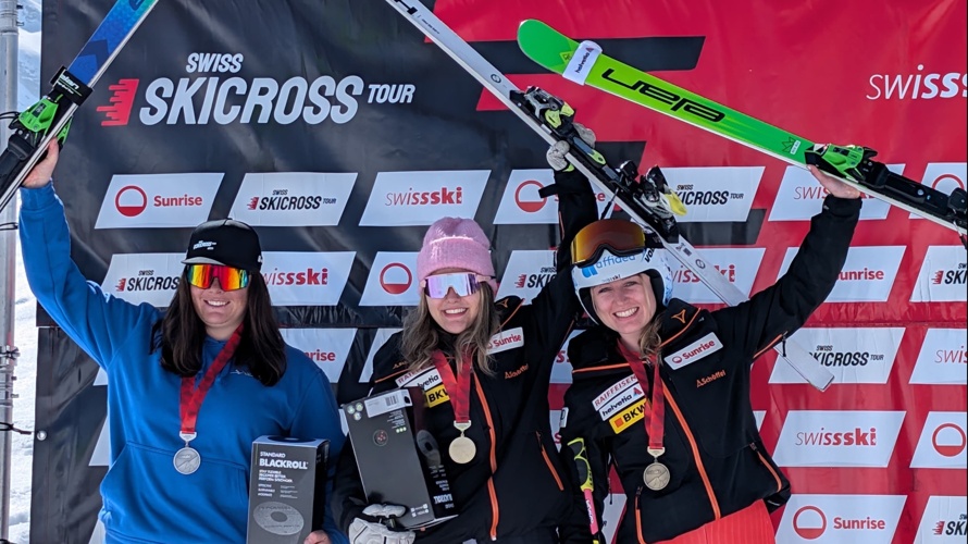 Objectif : poursuivre ma saison de skicross