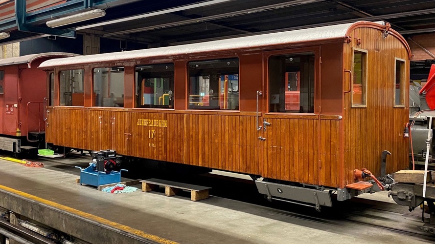 Der historische JB "Ambassador"-Salonwagen B2 Nr. 17 (1912)
