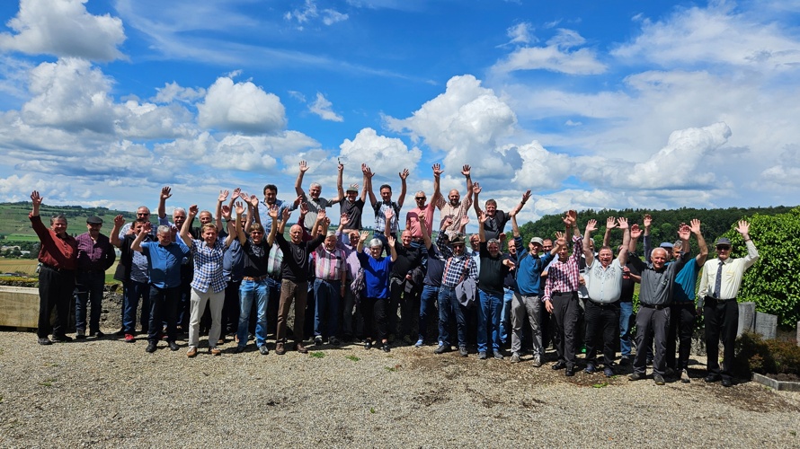 Unterhaltung zweier Männerchöre