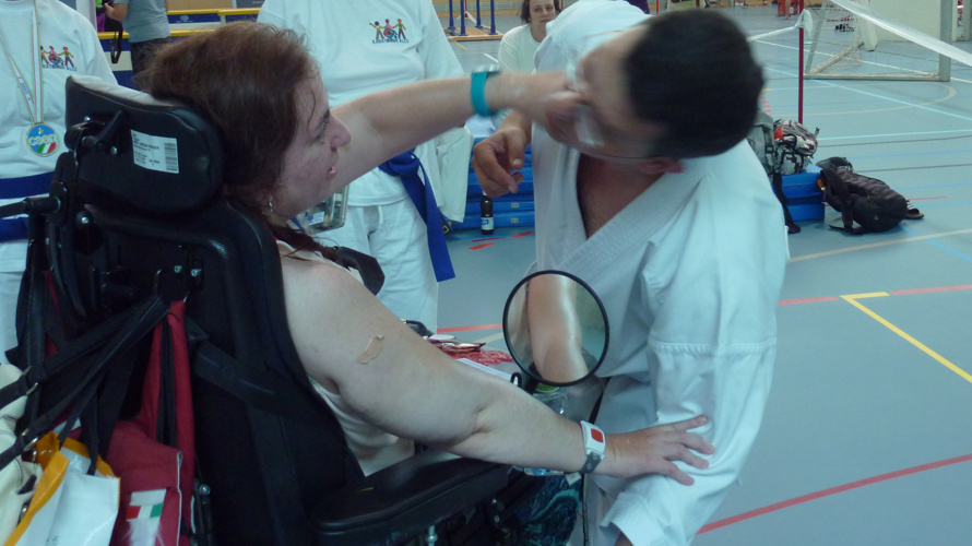 Karate für Menschen mit Behinderungen