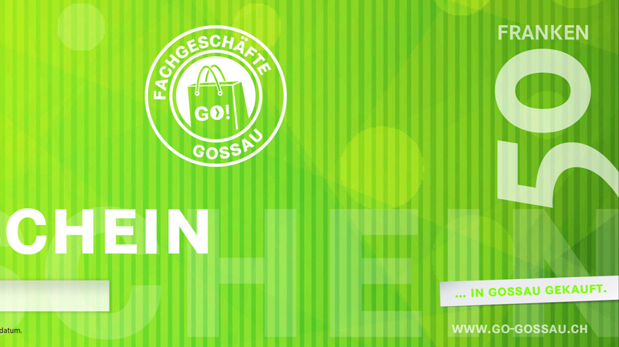 Drogerien Gossau unterstützen alle Fachgeschäfte