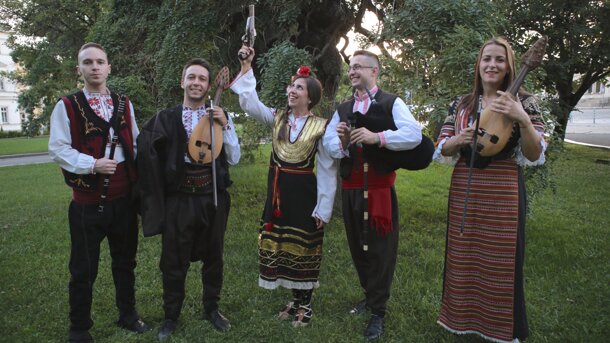  Schweizer Konzertreise der bulgarischen Folkloregruppe «Bagri» 