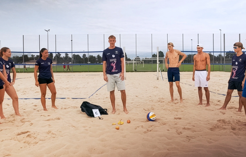 Gemeinsam für Beachvolleyball