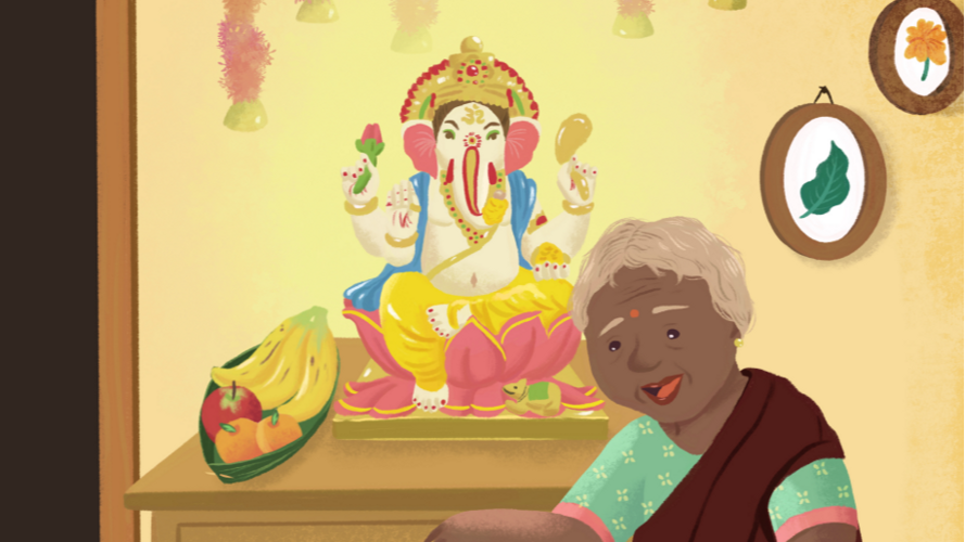 Kiran und der Nebel – Zweisprachiges Kinderbuch über Hoffnung