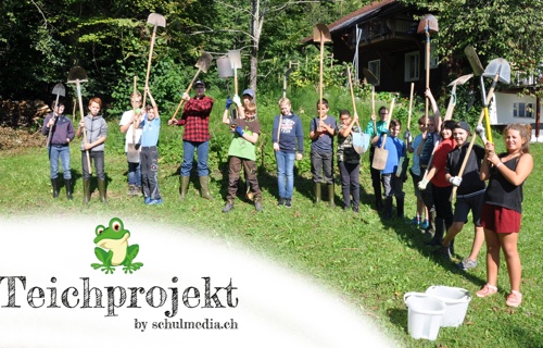 Schulprojekt Teich