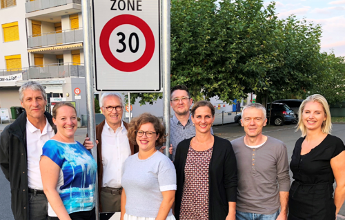 Tempo 30 in den Wohnquartieren von Seon