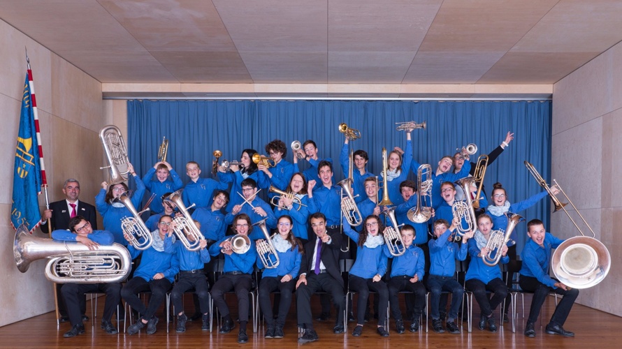 Jugendmusik Jenaz ans Schweizerische Jugendmusikfest in Burgdorf
