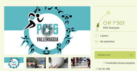 Ancora tre giorni! Manca il 7%!