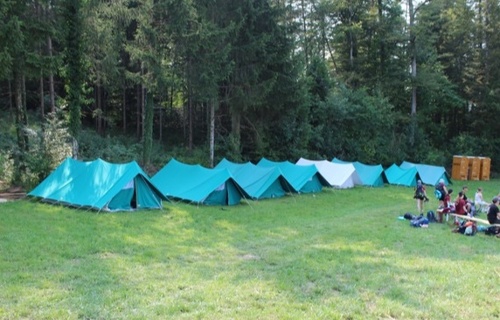 Langlebige Zelte fürs Jungwacht Sommerlager