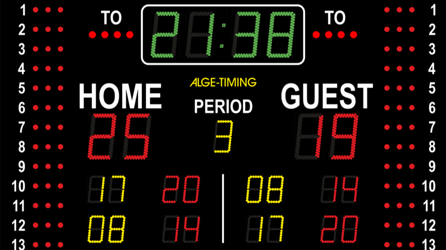 Neue Anzeigetafel Wasserball SC Kreuzlingen