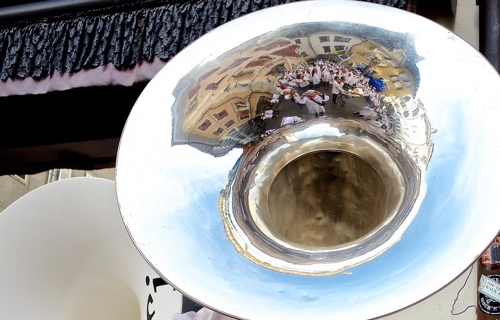 Blechsousaphon für Honolulu