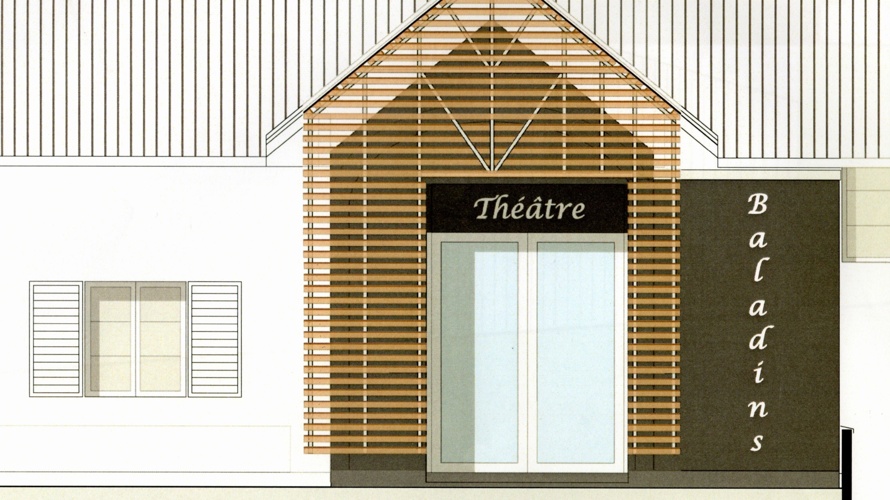 Sas d'entrée du Théâtre du Plan-Jacot