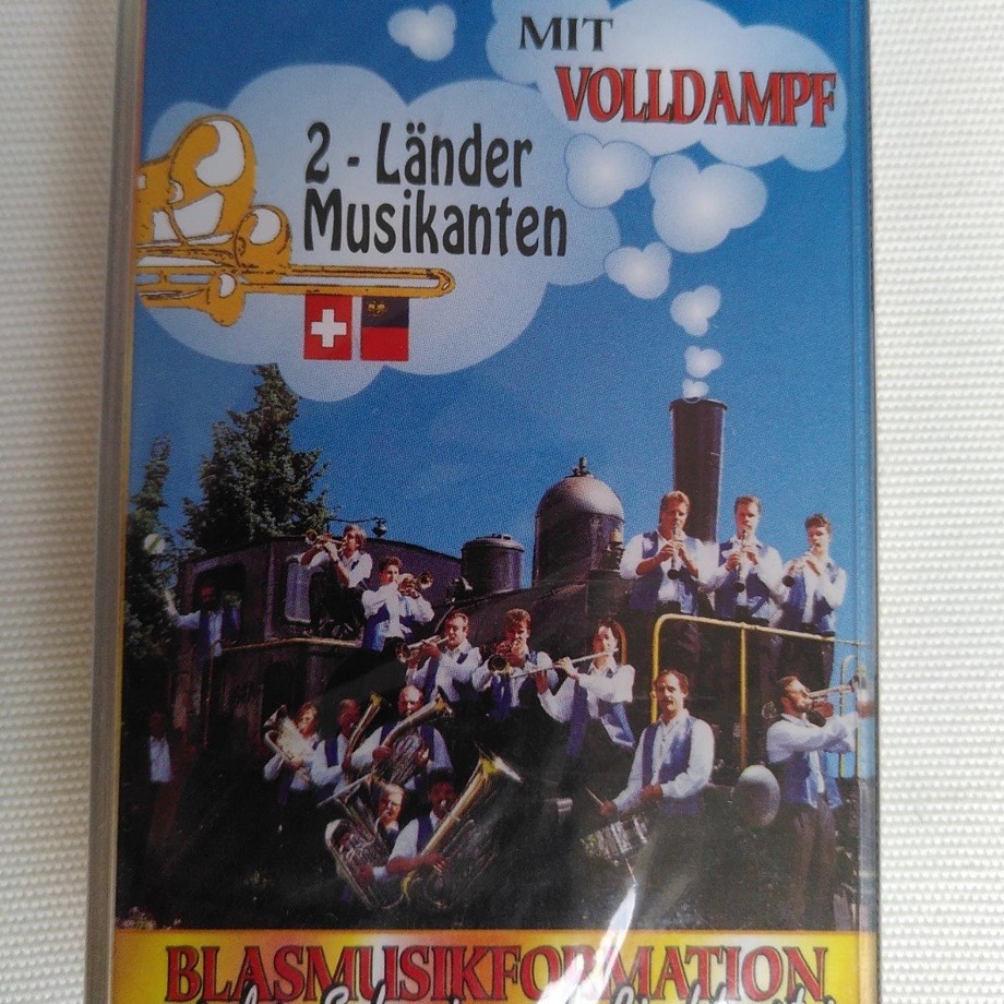 Musikkassette 2LM "Mit Volldampf"