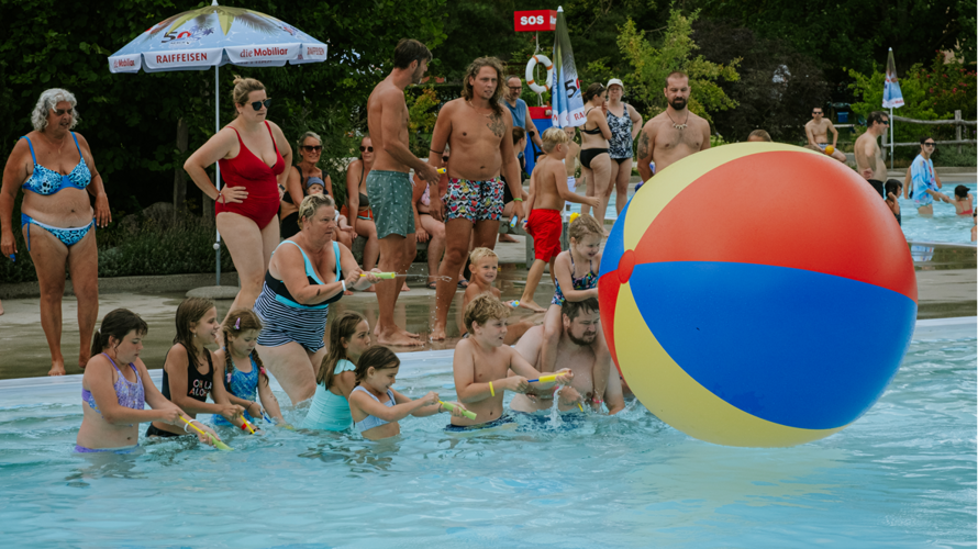 Wasserolympiade für die ganze Familie