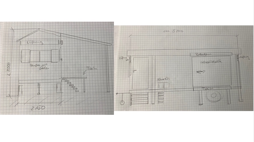 Barrierefreier Hühnerstall