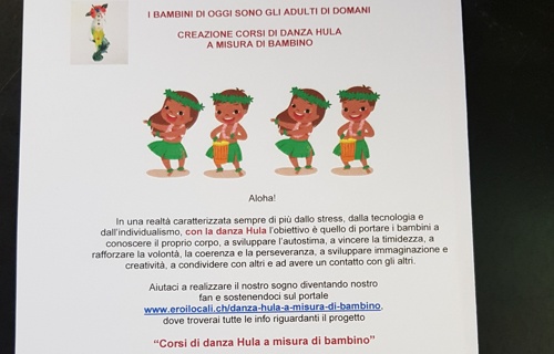 Corsi di danza Hula a misura di bambino