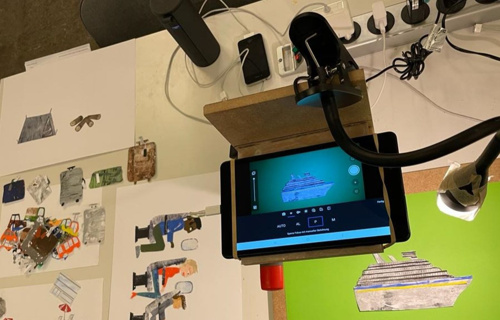 Isleten 2 – Divertimento für Kamera, Gitarre und Saxophon