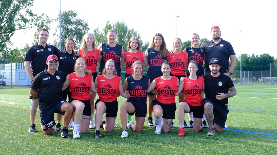 Unterstütze das Schweizer Flag Football Nationalteam (W/M)