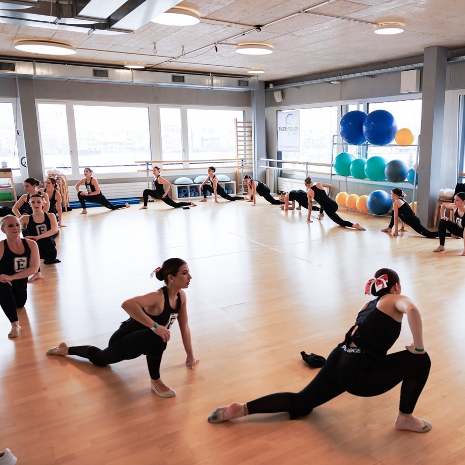 Teilnahme am Eurodancers Training