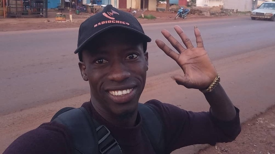 Der Lehrer Souleymane Guindo aus Mali lernt die Schweiz kennen