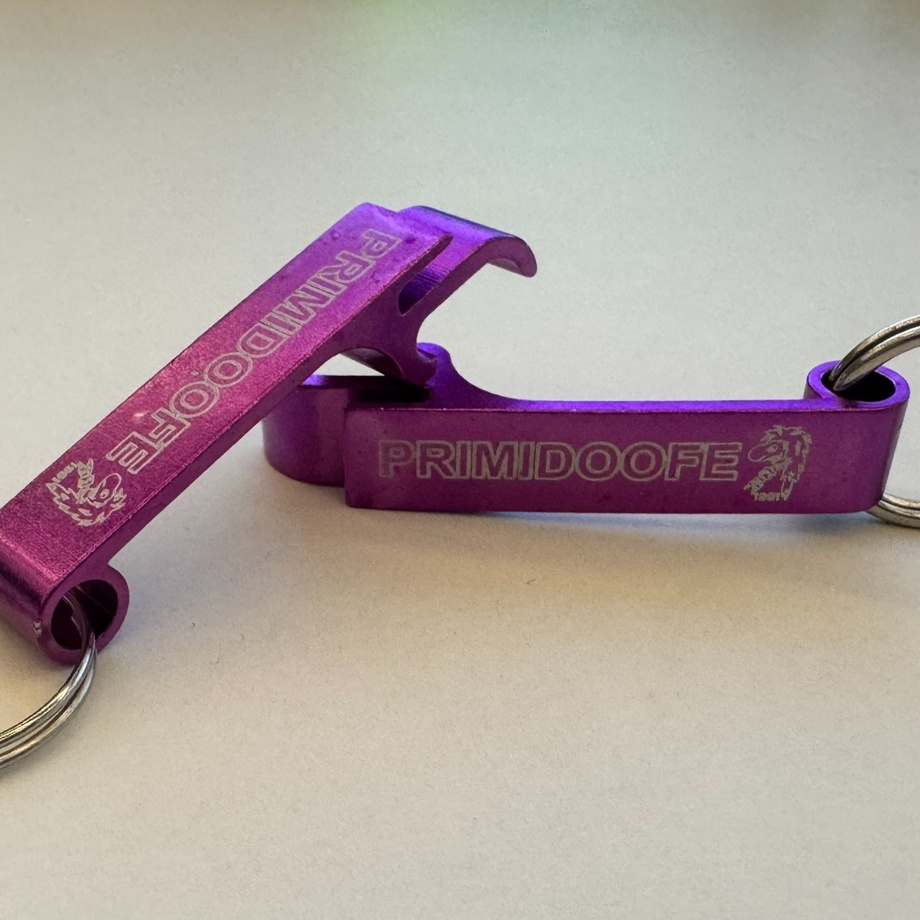 Flaschenöffner Variante Alu Primidoofe