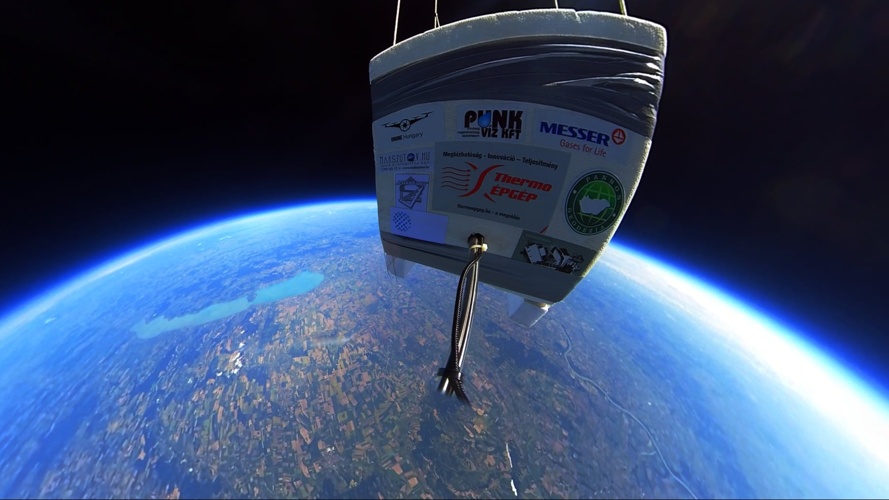 Ein Flug in die Stratosphäre