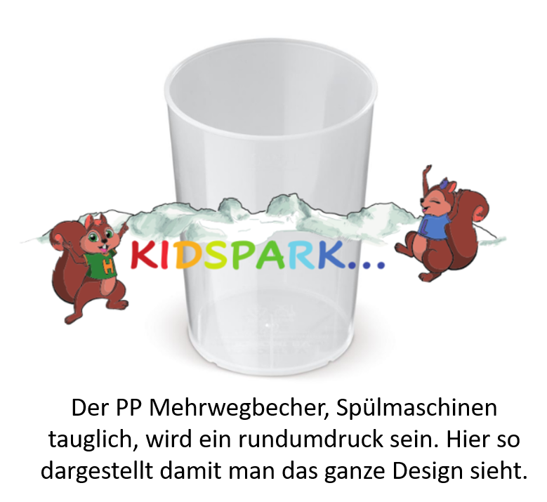Kidspark-Trinkbecher