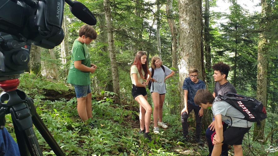 "Au fond des bois", film d'aventures tourné dans le Jura