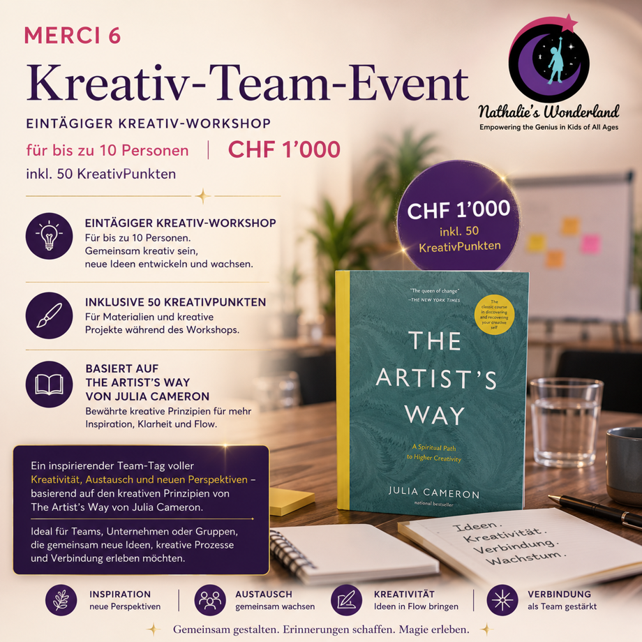 Kreativ-Team-Event – CHF 1’000