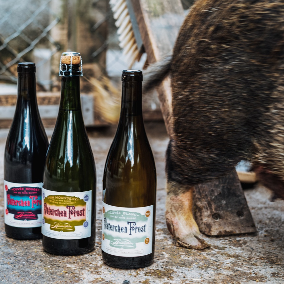 Lokalfürst: Eine Flasche Herterwein