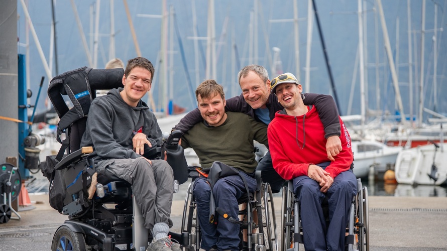 Zwei neue Segel zum 20. Jubiläum von Sailability.ch