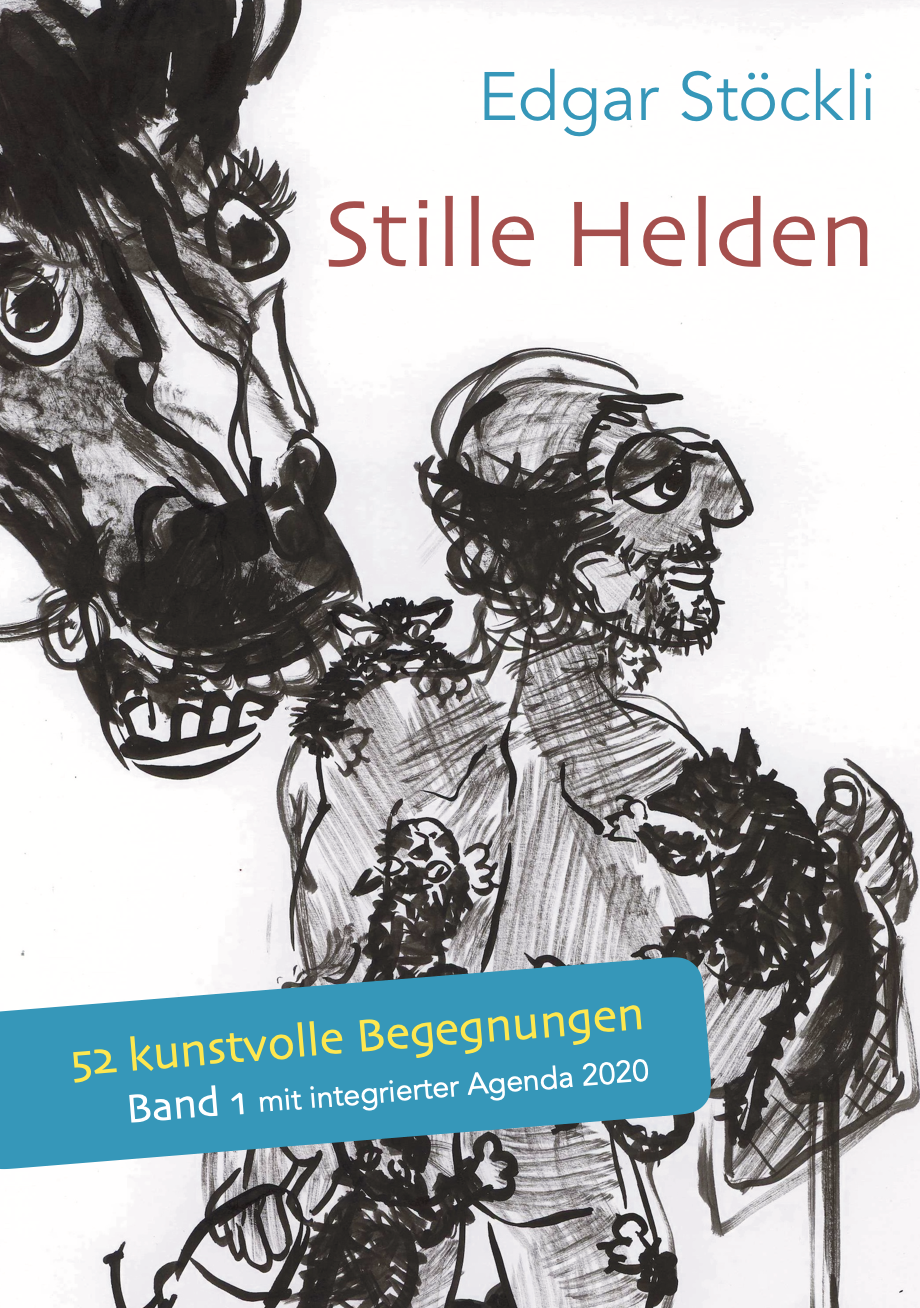 Softcover "Stille Helden" bebilderter Kurzgeschichten-Band