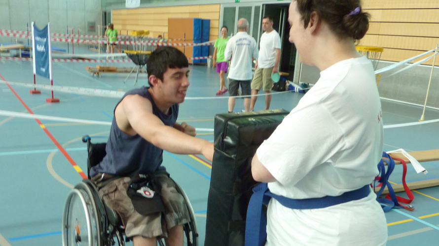 Karate für Menschen mit Behinderungen