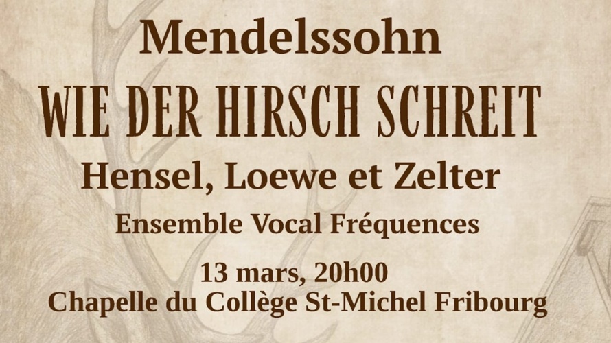 "Wie der Hirsch schreit"