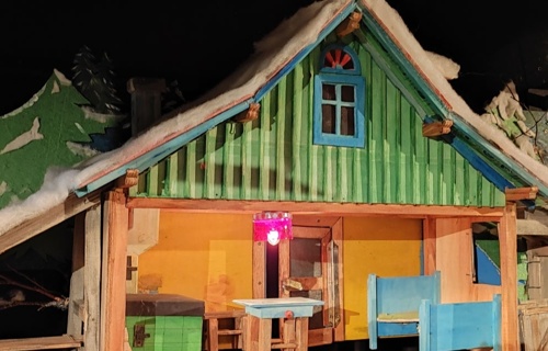 De Samichlaus und d Tier im Wald