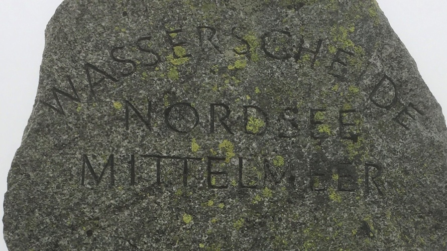 Instandstellung Monument Kontinentalwasserscheide