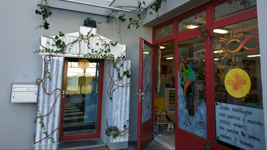 Uno spazio dedicato ai bambini di Tresa
