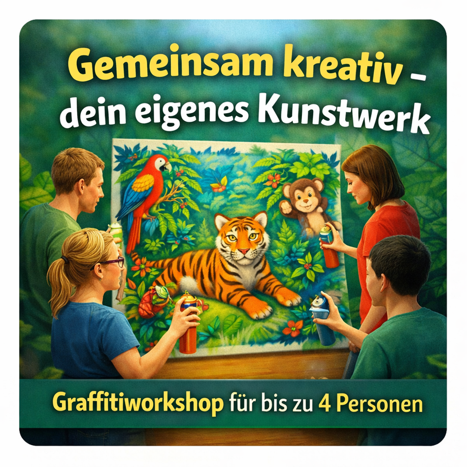Gemeinsam kreativ – dein eigenes Kunstwerk